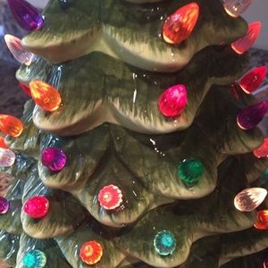 Ceramic tree 15” Tall on solid base